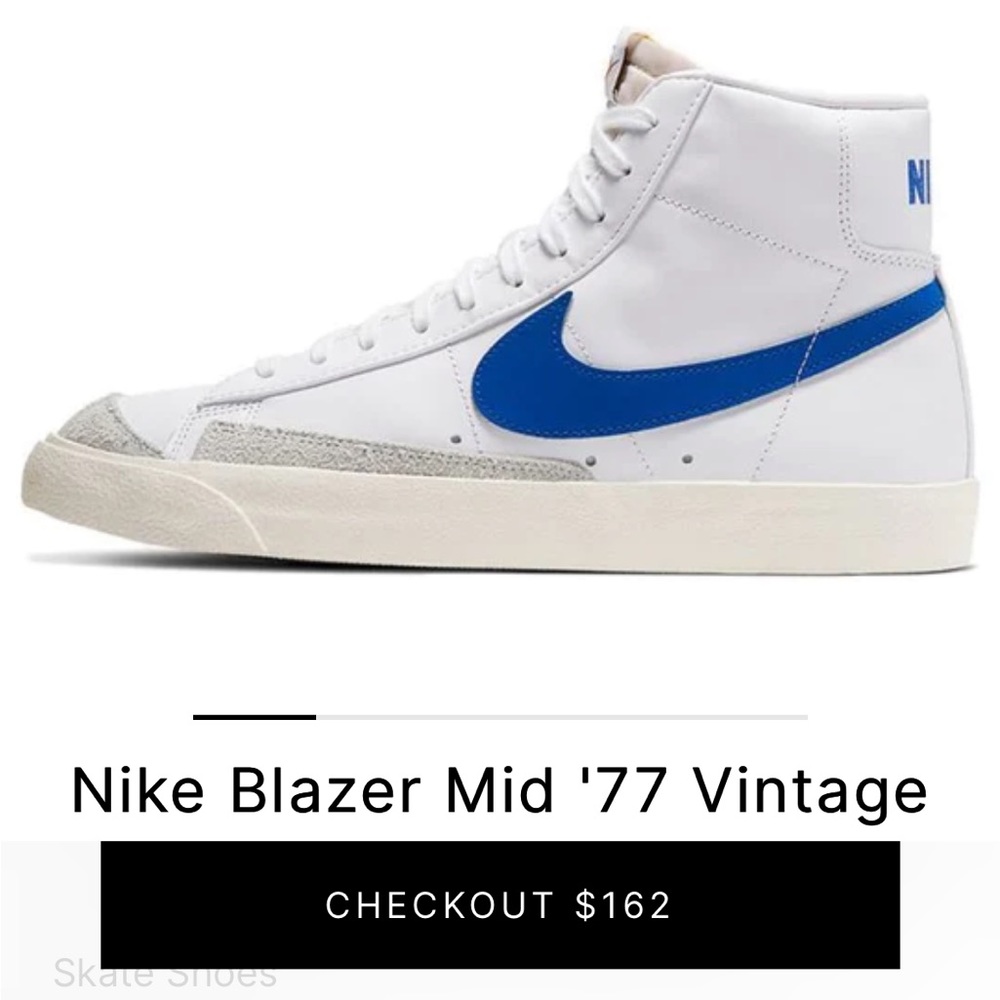 High top Nike blazers